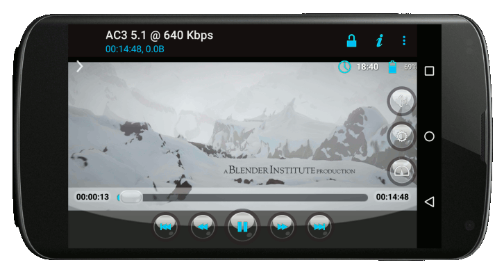 Obmin On An Android Video Player